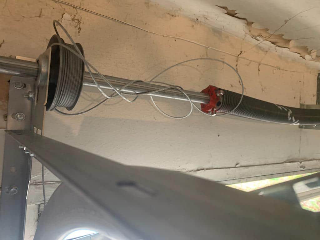 garage door repair broken spring